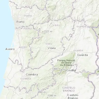 Map showing location of Rio de Loba (40.665960, -7.877810)