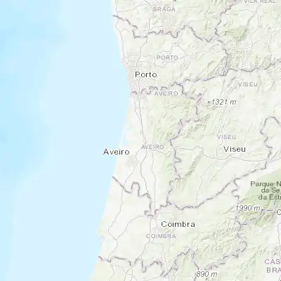 Map showing location of Salreu (40.739710, -8.557200)