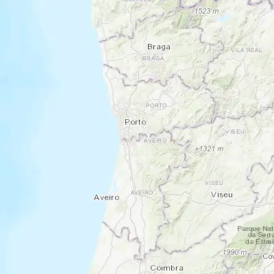 Map showing location of Sandim (41.035080, -8.507000)