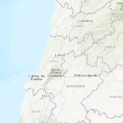 Map showing location of Santa Catarina da Serra (39.679600, -8.686790)