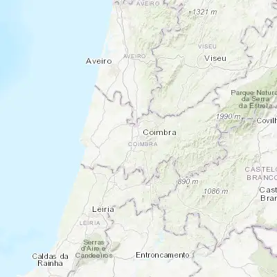 Map showing location of Santa Clara (40.199850, -8.440180)