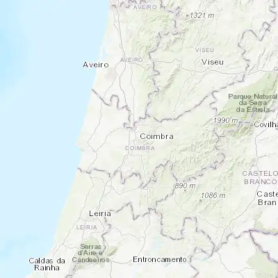 Map showing location of Santo António dos Olivais (40.218050, -8.405230)