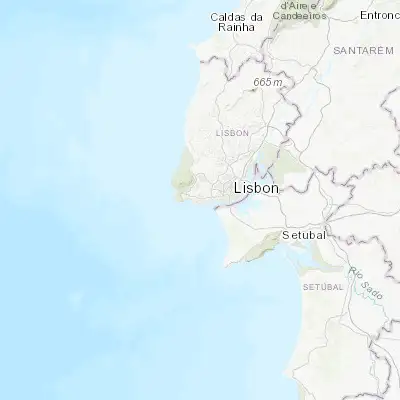 Map showing location of São Domingos de Rana (38.701940, -9.340830)