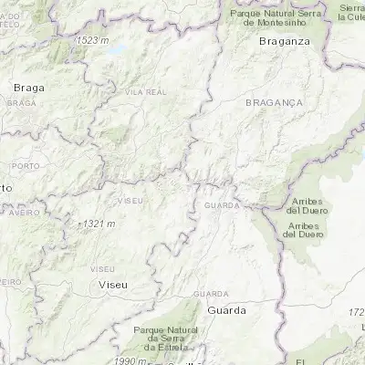 Map showing location of São João da Pesqueira (41.148050, -7.404890)