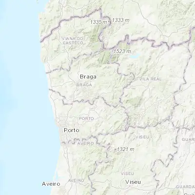 Map showing location of Serzedo (41.405020, -8.229260)