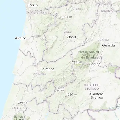 Map showing location of Tábua (40.362070, -8.029360)