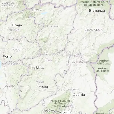 Map showing location of Tabuaço (41.116150, -7.567930)