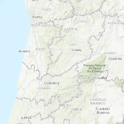 Map showing location of Tondela (40.516820, -8.080870)