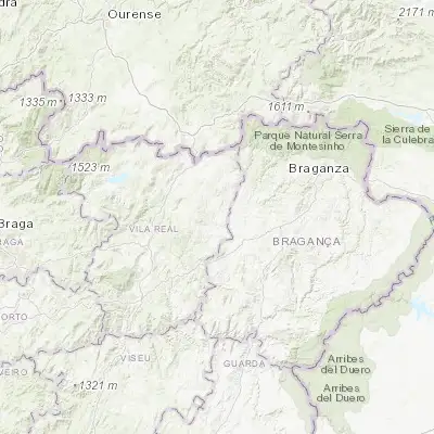 Map showing location of Valpaços (41.607460, -7.310880)