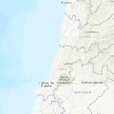 Map showing location of Vieira de Leiria (39.869450, -8.932380)