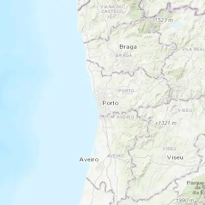 Map showing location of Vila Nova de Gaia (41.124010, -8.612410)