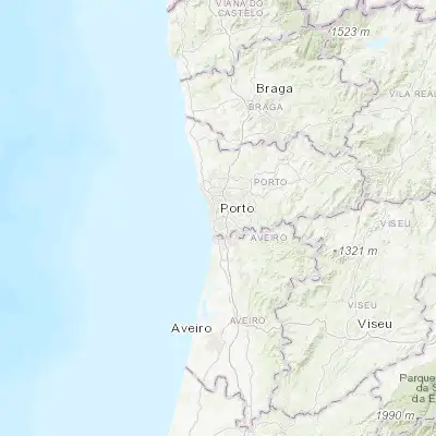 Map showing location of Vilar do Paraíso (41.089740, -8.621100)