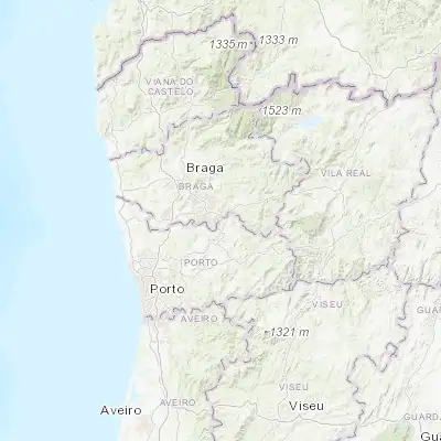 Map showing location of Vizela (41.382420, -8.248870)