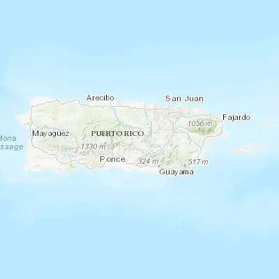 Map showing location of Barranquitas (18.186620, -66.306280)