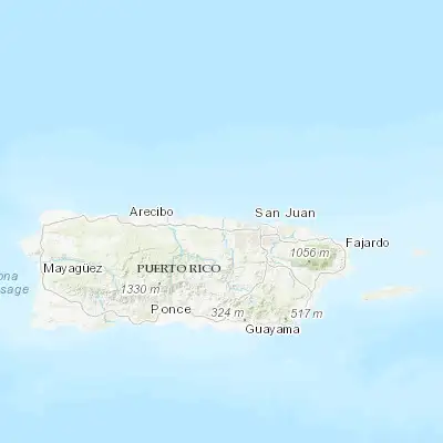 Map showing location of Dorado (18.458830, -66.267670)