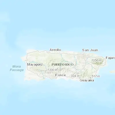 Map showing location of Estancias de Florida (18.366620, -66.569620)
