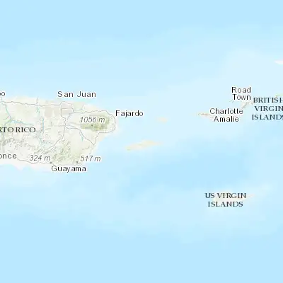 Map showing location of Isabel Segunda (18.149130, -65.442660)