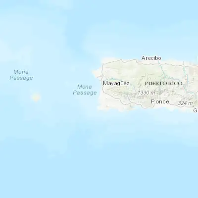 Map showing location of Puerto Real (18.074960, -67.187120)