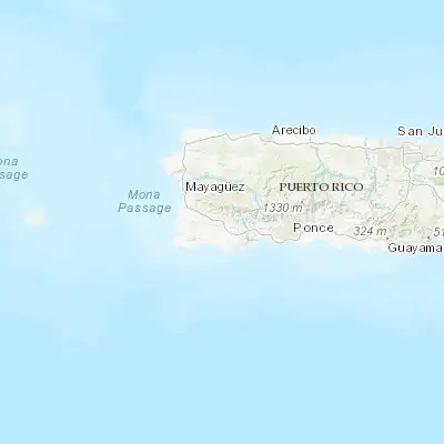Map showing location of Sabana Grande (18.077740, -66.960450)