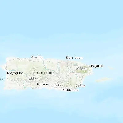 Map showing location of Sabana Seca (18.426890, -66.184610)