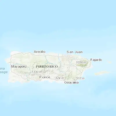 Map showing location of San José (18.398280, -66.255720)