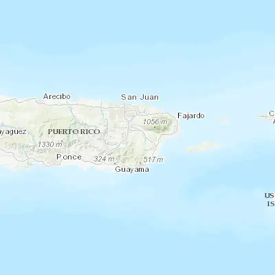 Map showing location of San Lorenzo (18.189400, -65.961000)