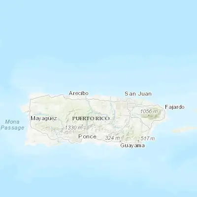 Map showing location of Vega Baja (18.444390, -66.387670)