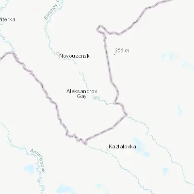 Map showing location of Aleksandrov Gay (50.147040, 48.570370)