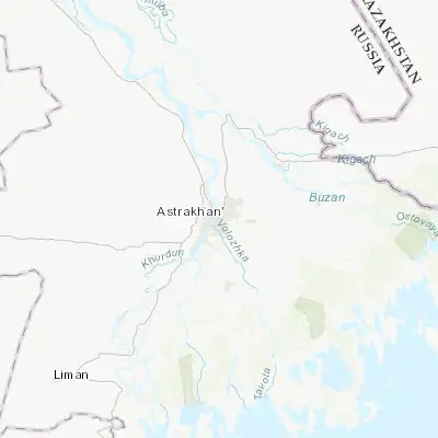 Map showing location of Astrakhan (46.349680, 48.040760)