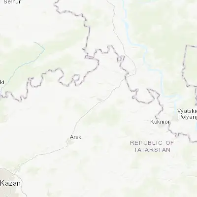 Map showing location of Baltasi (56.346200, 50.206200)