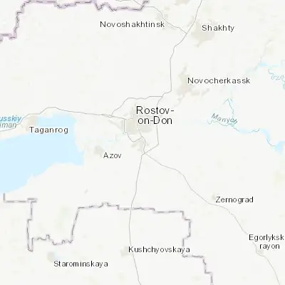 Map showing location of Bataysk (47.139750, 39.751810)