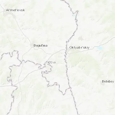 Map showing location of Bavly (54.393040, 53.260230)