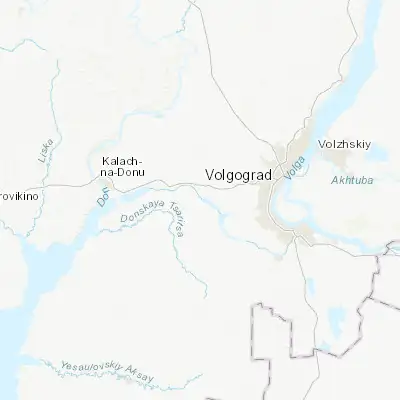 Map showing location of Bereslavka (48.625410, 44.044910)