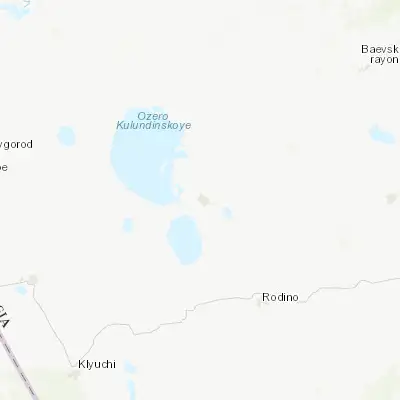 Map showing location of Blagoveshchenka (52.833330, 79.866670)