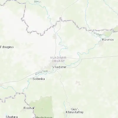 Map showing location of Bogolyubovo (56.190520, 40.523130)