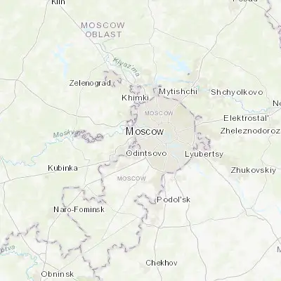 Map showing location of Bol’shaya Setun’ (55.716670, 37.416670)
