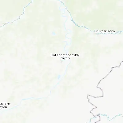 Map showing location of Bol’sherech’ye (56.092520, 74.627160)