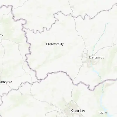 Map showing location of Borisovka (50.601550, 36.015490)