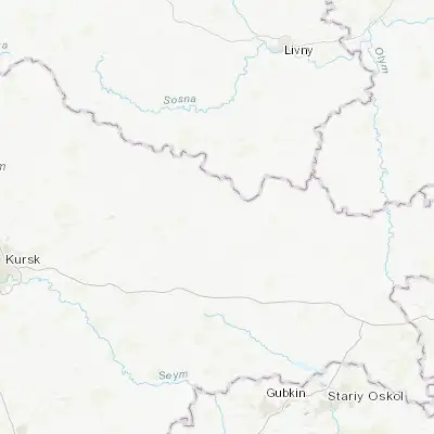 Map showing location of Cheremisinovo (51.885530, 37.264600)