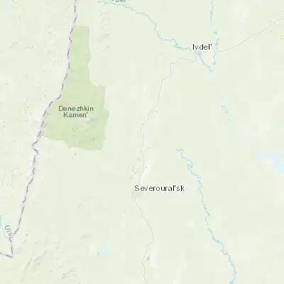 Map showing location of Cherëmukhovo (60.348420, 59.985070)