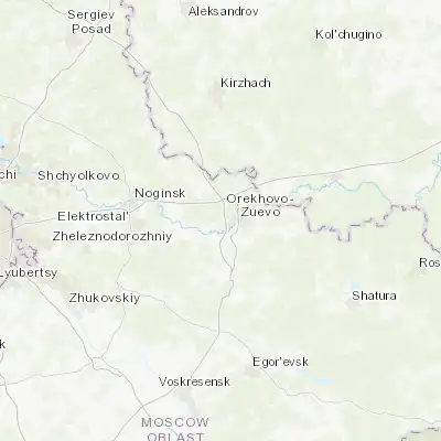 Map showing location of Demikhovo (55.796850, 38.884040)