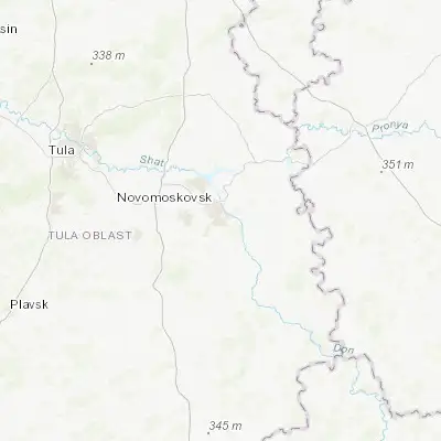 Map showing location of Donskoy (53.971060, 38.336270)
