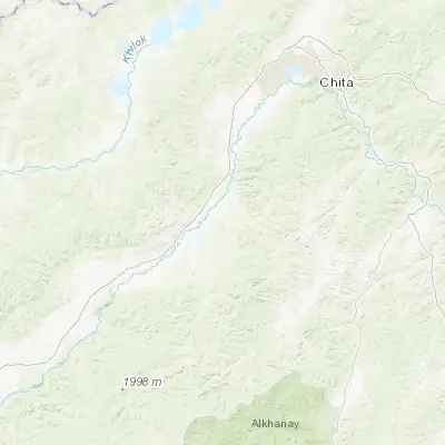 Map showing location of Drovyanaya (51.576200, 113.040780)