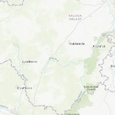 Map showing location of Duminichi (53.934460, 35.109930)