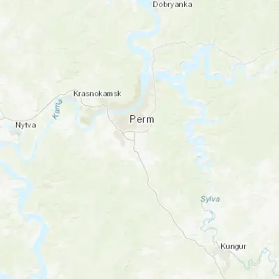 Map showing location of Ferma (57.901600, 56.306400)