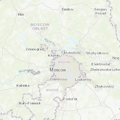 Map showing location of Golovinskiy (55.853810, 37.496040)