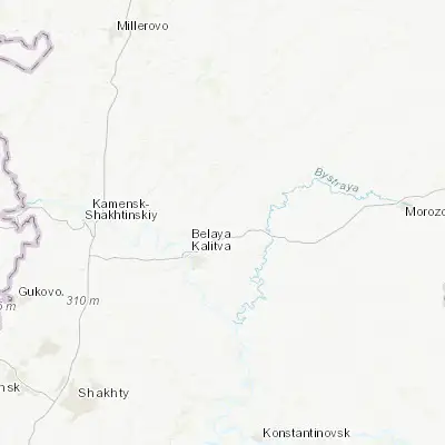 Map showing location of Gornyatskiy (48.296490, 40.924040)