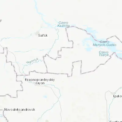 Map showing location of Gorodoviki (46.135280, 41.965560)