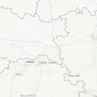 Map showing location of Gorshechnoye (51.524400, 38.036550)