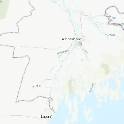 Map showing location of Ikryanoye (46.093230, 47.730780)